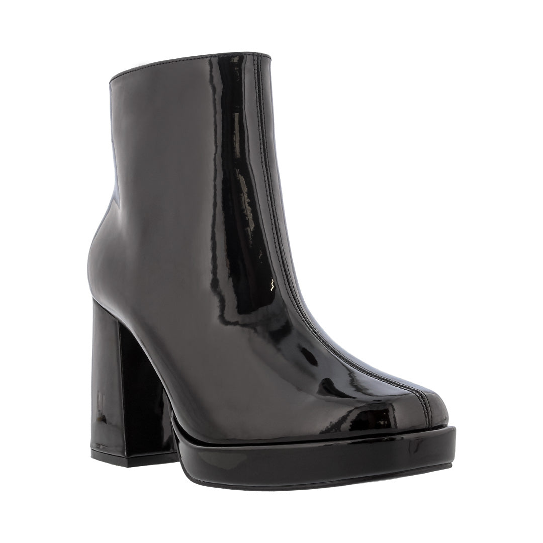 Botín Lady Paulina Corina 25506 Charol Negro para Mujer – LadyPaulina