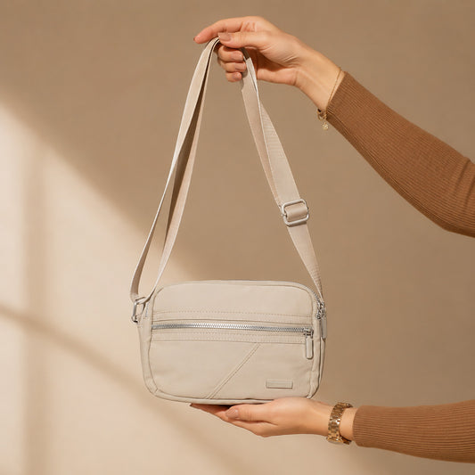 BOLSA BLANCA PARA MUJER LADY PAULINA CROSSBODY