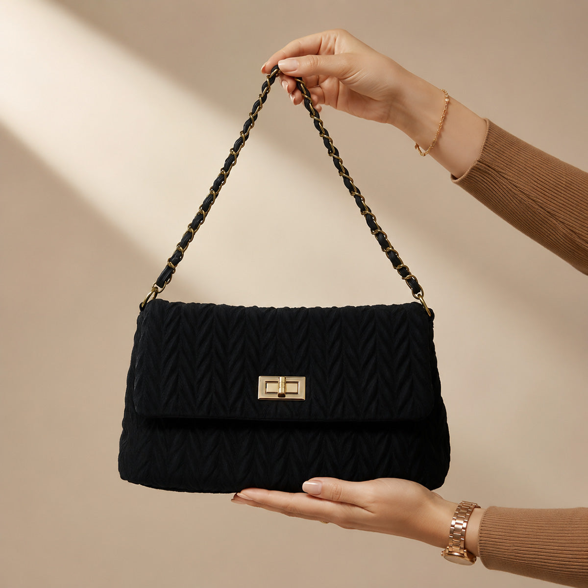 BOLSA LADY PAULINA CROSSBODY NEGRA