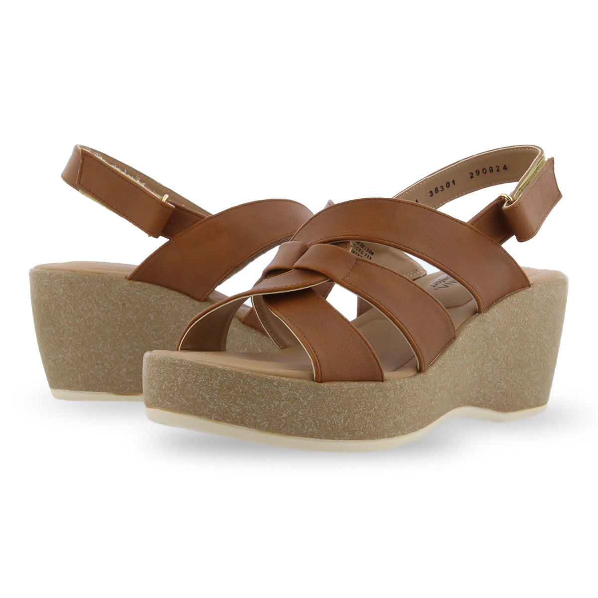 Sandalia Lady Paulina Confort Iris 38301 Café para Mujer