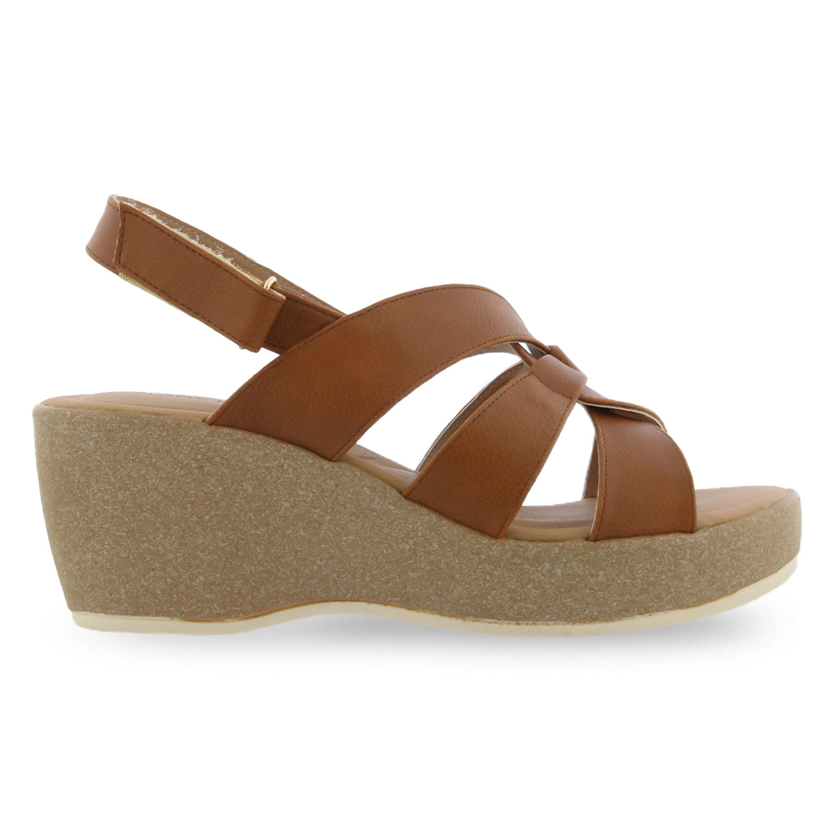 Sandalia Lady Paulina Confort Iris 38301 Café para Mujer