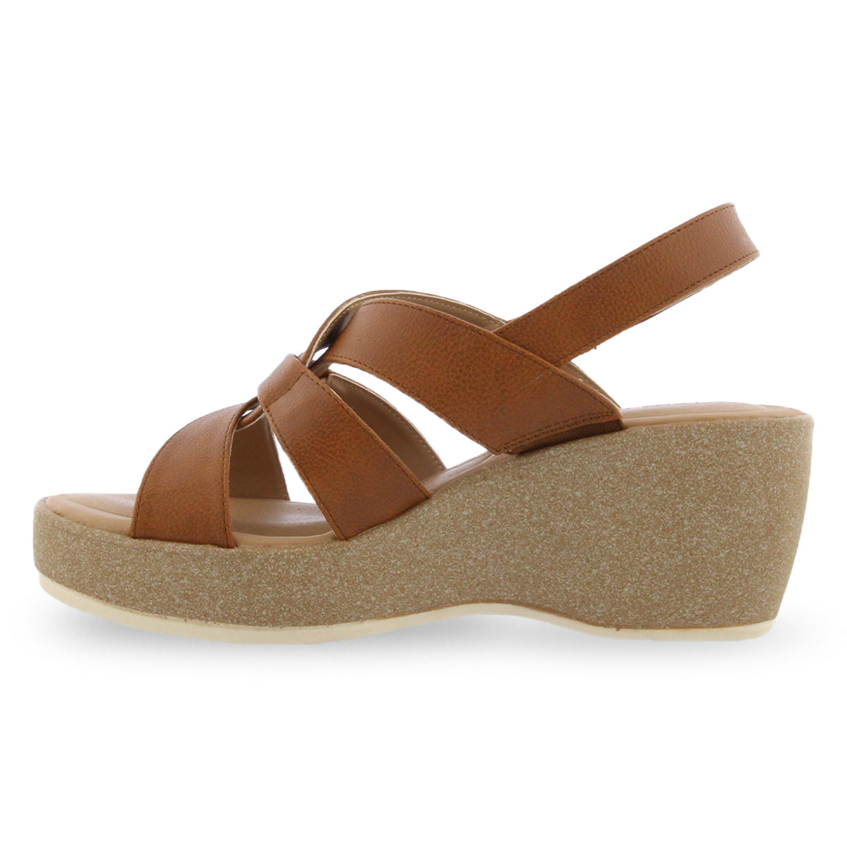 Sandalia Lady Paulina Confort Iris 38301 Café para Mujer